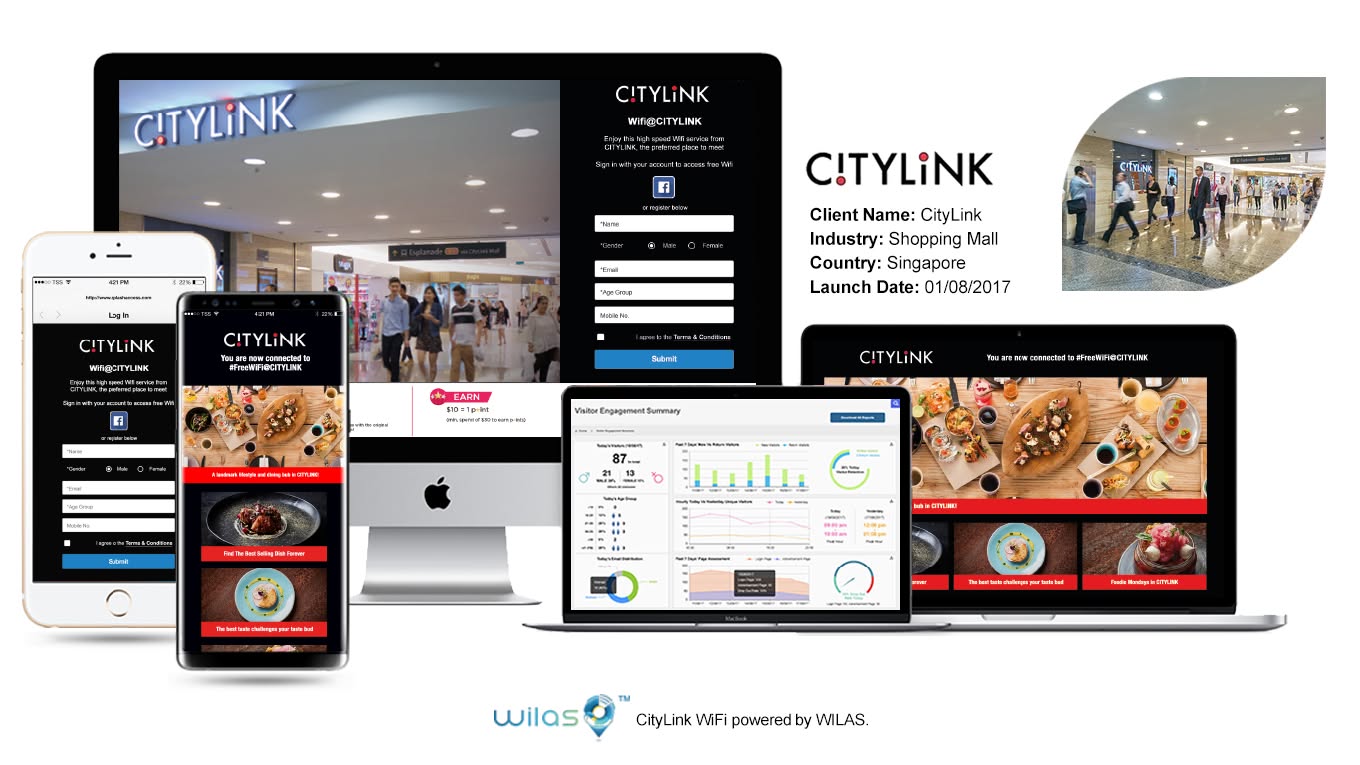 WILAS Captive Portal - CityLink Mall